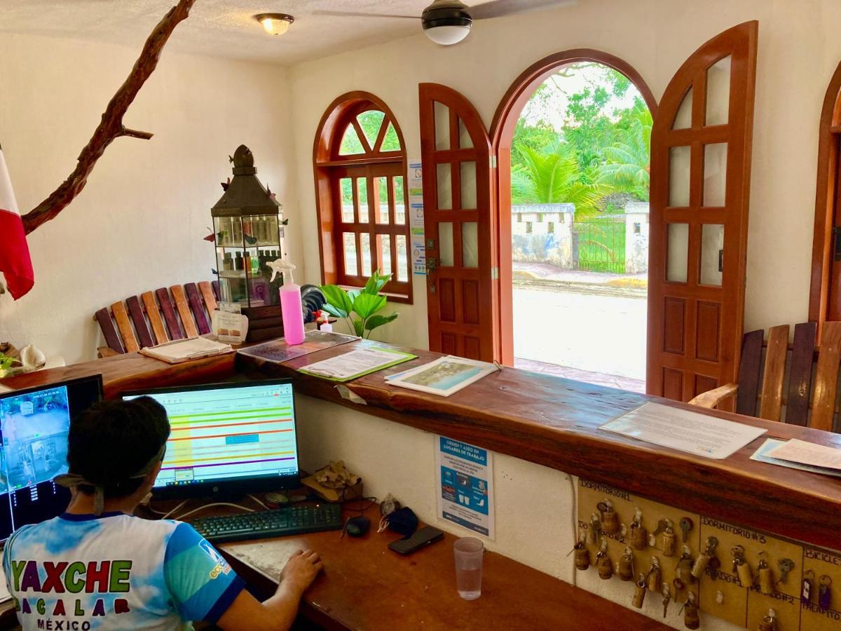 Yaxche Centro Hostal Y Camping Bacalar Zewnętrze zdjęcie